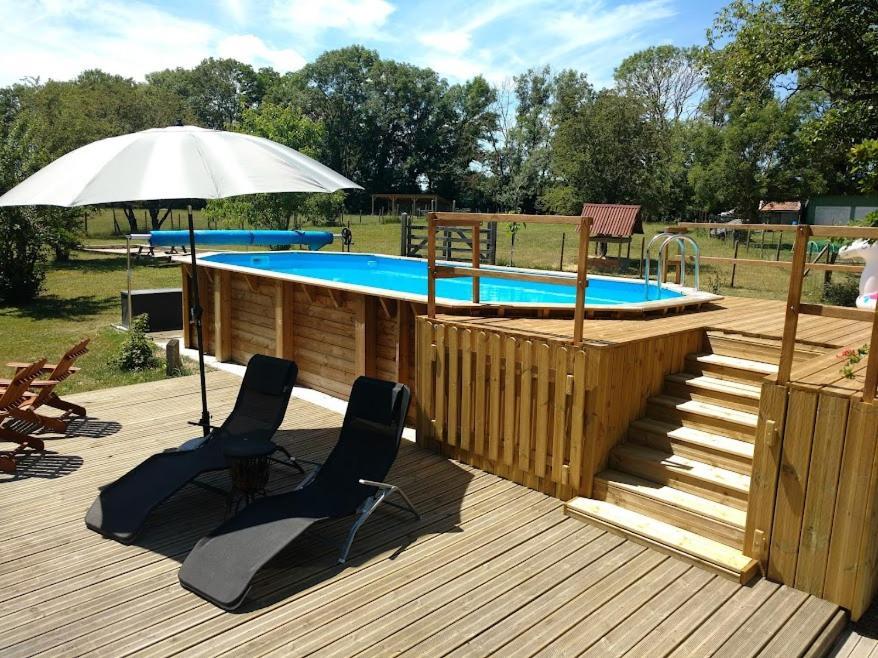 B&B Le Corbier Herry Buitenkant foto